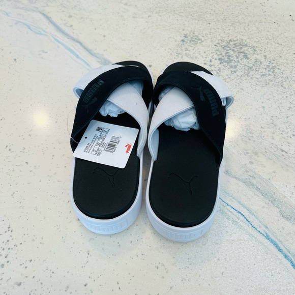 WOMEN’S PLATFORM SLIDE SUEDE 375105 03 - Picture 3 of 6